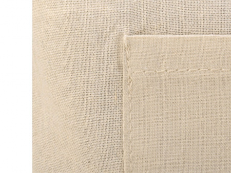 Складная сумка Jute из хлопка и джута с карманом
