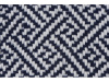 Плед акриловый с белой бахромой Tassel