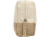 Косметичка Jute с ручкой из хлопка и джута