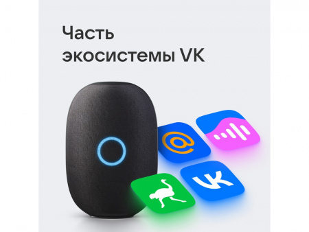 Умная колонка VK Капсула с голосовым помощником Марусей, 30 Вт
