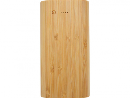 Портативное зарядное устройство Tulda из бамбука, 20000 mAh