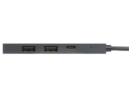USB-хаб Command с коннектором 2-в-1 USB-C и USB-A, 2.0/3.0