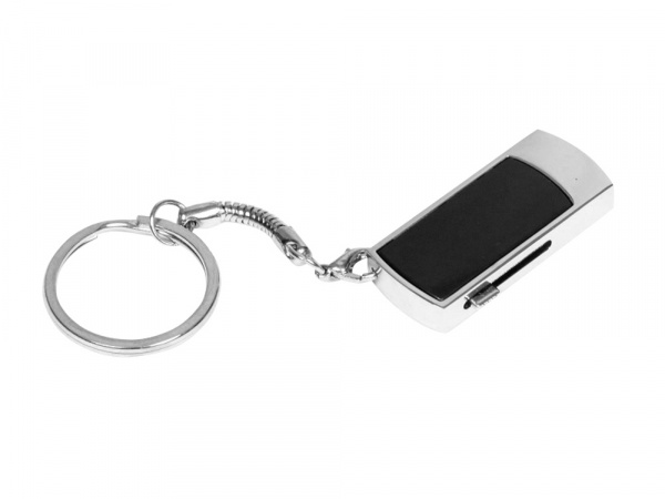 USB 2.0- флешка на 64 Гб с выдвижным механизмом и мини чипом