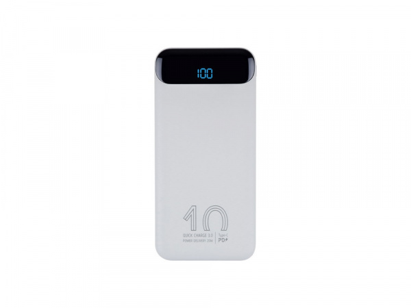 Внешний аккумулятор с дисплеем, 10000 mAh