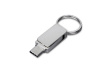 USB 3.0- флешка Mercury на 32 Гб с поворотным механизмом и дополнительным разъемом Type-C